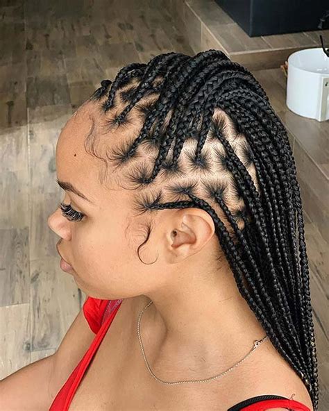 43 Pretty Small Box Braids Hairstyles to Try